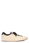Jacquemus The Tennis Leather-trimmed Suede Sneakers In Multi