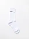 JACQUEMUS SOCKS JACQUEMUS WOMAN COLOR WHITE,f85049001