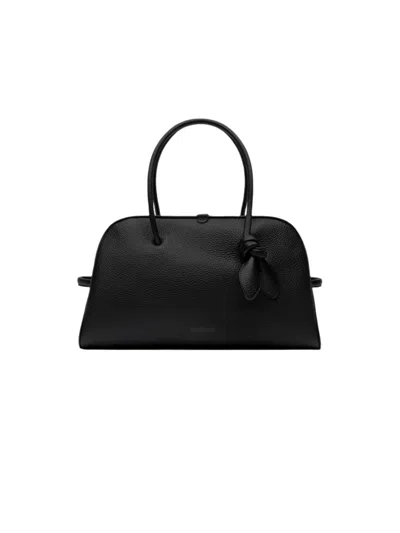 Jacquemus Soft Bowling Bag In Black