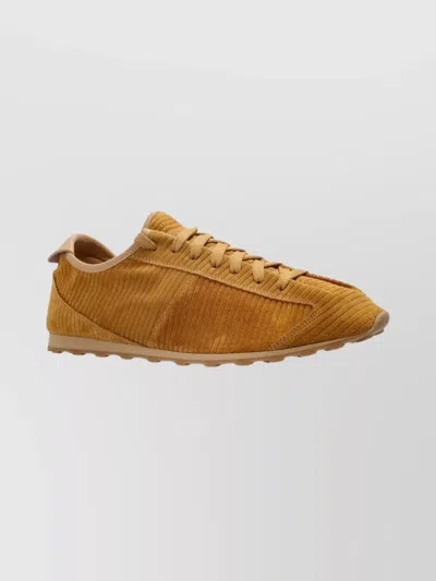 JACQUEMUS SOFT CORDUROY LOW-TOP SNEAKERS