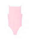 Jacquemus The Sole Open-back One-piece Swimsuit In Pink