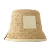 Jacquemus Soli Bucket Hat In Neutral