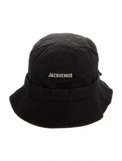 Pre-owned Jacquemus Solid Bucket Hat In Black