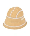 Jacquemus Solid Color Bucket Hat In Yellow