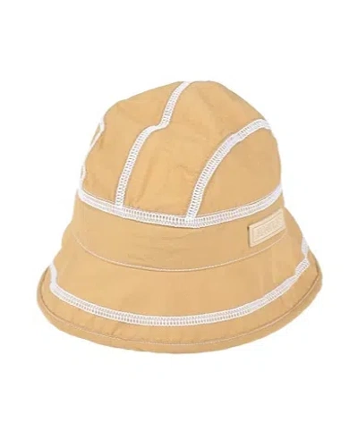 Jacquemus Solid Color Bucket Hat In Yellow