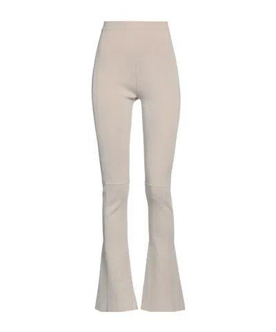 Jacquemus Solid Color Casual Trousers In Neutral