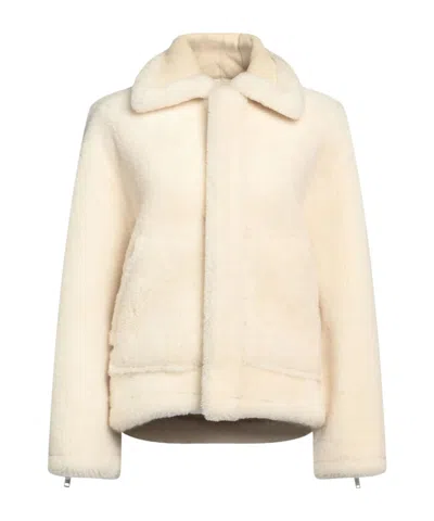 Jacquemus Solid Color Long-sleeve Coat In Brown