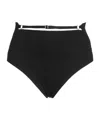 Jacquemus Solid Color Shorts In Black