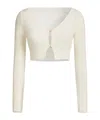 Jacquemus Solid Colour Shrugs In White