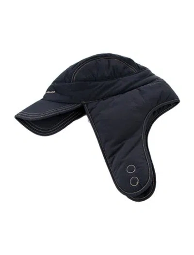 Pre-owned Jacquemus Solid Flight Hat In Blue