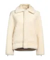 Jacquemus Solid Color Long-sleeve Coat In White