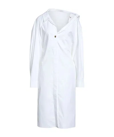 Jacquemus Solid-color Shirt Dress In White