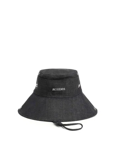 Jacquemus Artichaut Explorer Hat In Blue