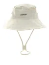 Jacquemus Beige Bucket Hat In Orange