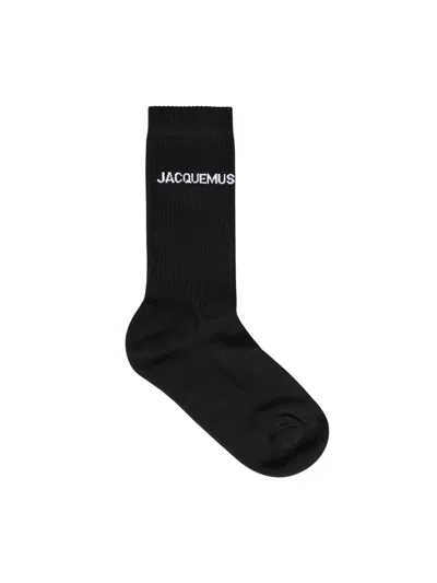 Jacquemus Sophisticated Casual Socks For Men In Black