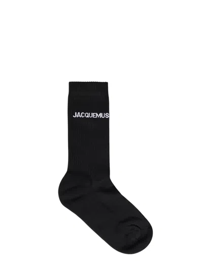 Jacquemus Sophisticated Casual Socks For Men In Black