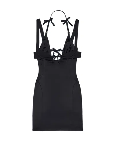 JACQUEMUS JACQUEMUS SPAGHETTI STRAP MINI DRESS