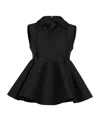 Jacquemus Le Haut Spalla Top In Black