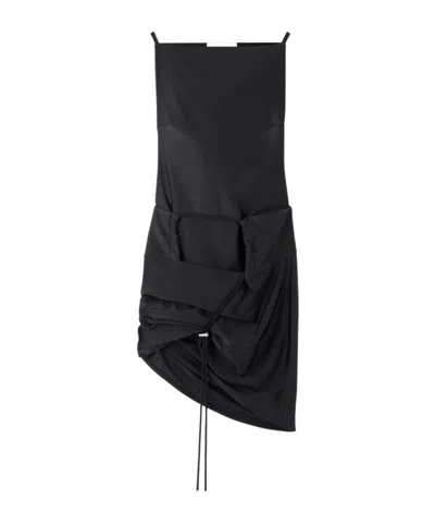 Jacquemus Spiaggia Dress In Black