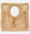 Jacquemus The Small Square Beach Raffia Handbag
