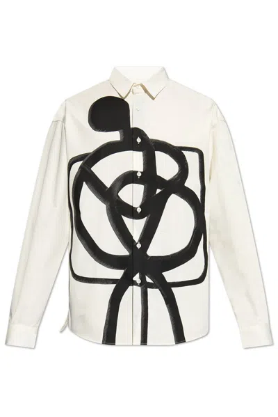 Jacquemus Spiral Figure Shirt In Multi