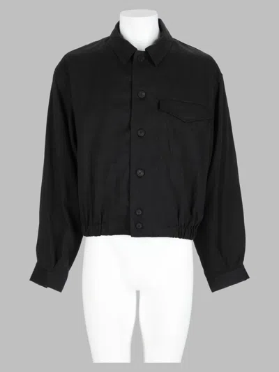 Jacquemus Sports Jacket In Textured Jacquard In Black