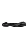 Jacquemus Flats In Black