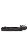 Jacquemus Flats In Black