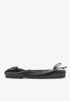 Jacquemus Flats In Black