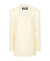 Jacquemus Square Buttoned Blazer In White