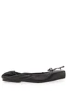 Jacquemus Black Square-toe Shoes With Gathered Upper In Black