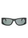 Jacquemus Square-frame Sunglasses In Black