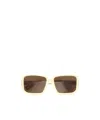Jacquemus Jac86 Cabana Sunglasses In Yellow