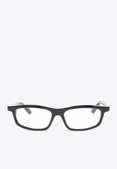 Jacquemus Square-framed Optical Glasses In Transparent