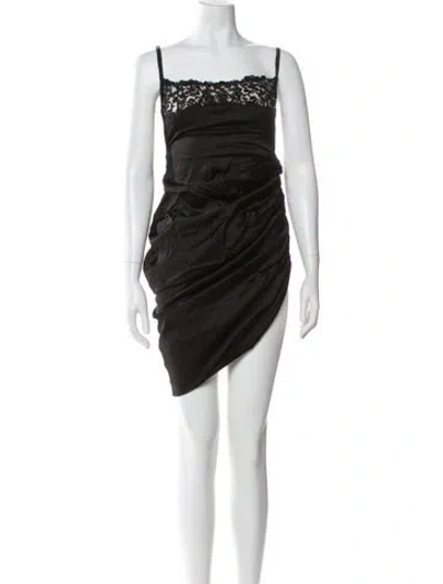 Pre-owned Jacquemus Square Neckline Knee-length Dress W/ Tags In Blue