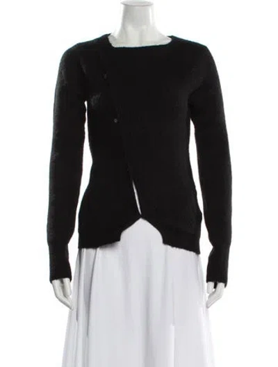 Pre-owned Jacquemus Square Neckline Sweater In Black