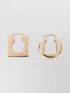 Jacquemus Square Round Hoop Geometric Earrings