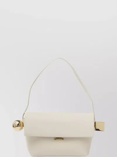 JACQUEMUS SQUARE ROUND SHOULDER BAG