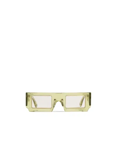 Jacquemus Square Sunglasses In Multi Green
