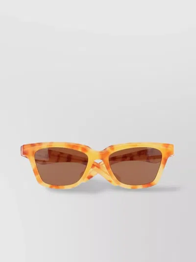 Jacquemus Square Tinted Lens Tortoiseshell Sunglasses In Multi