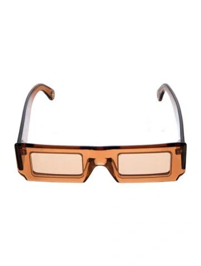 Pre-owned Jacquemus Square Tinted Sunglasses In Multi
