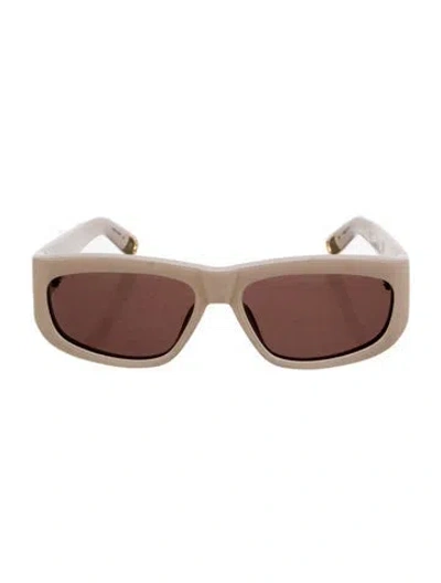 Pre-owned Jacquemus Square Tinted Sunglasses In Multi