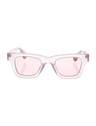 Pre-owned Jacquemus Square Tinted Sunglasses In Pink