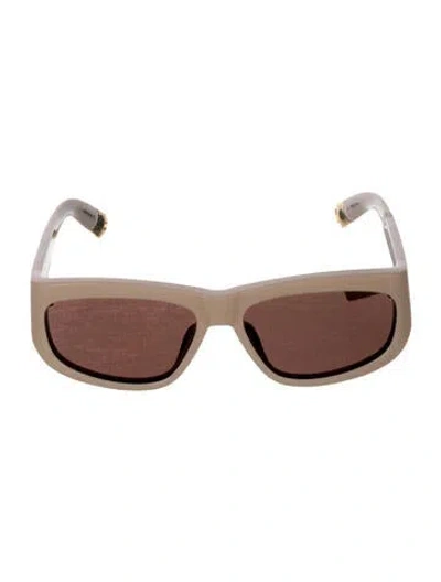 Pre-owned Jacquemus Square Tinted Sunglasses W/ Tags In Pink
