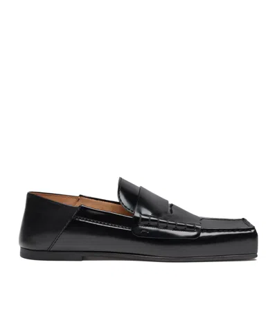 JACQUEMUS SQUARE-TOE LOAFERS