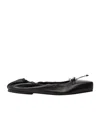 Jacquemus Flats In Black