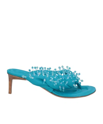 Jacquemus Stiletto-heeled Sandals In Blue
