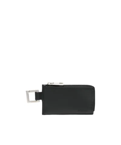 JACQUEMUS JACQUEMUS STITCH DETAILED CARD CASE