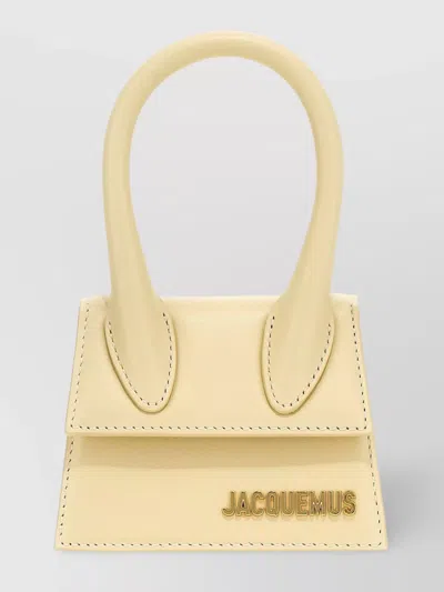 Jacquemus Stitched Structured Top Handle Tote Bag
