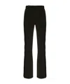 Jacquemus Straight Casual Pants In Black